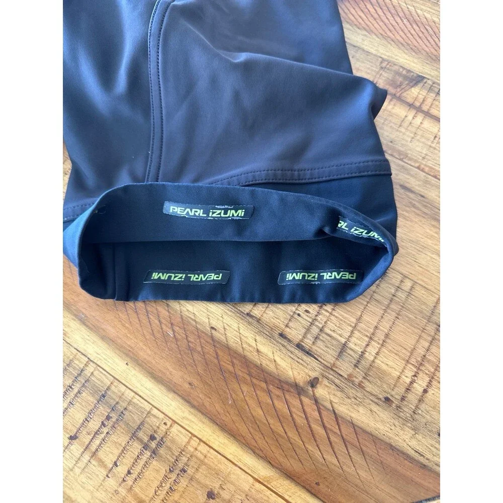 Pearl Izumi Cycling Shorts Men’s XL Black Orange Padded Chamois Road Bike EUC